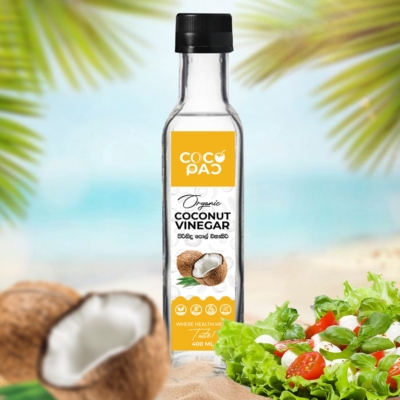 Organic Coconut Vinegar 400ml