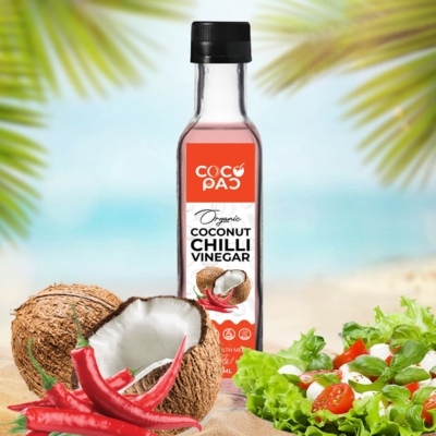 Organic Coconut Chilli Vinegar 400 ml