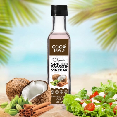 Organic Spiced Coconut Vinegar 400ml